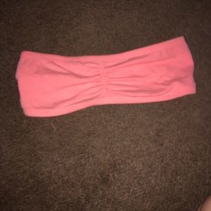 coral tube tops